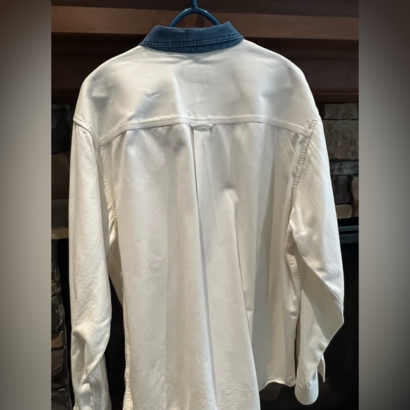 Purdue Oxford off-White Unisex Button-Down - Picture 7 of 12